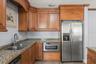 Kitchen w/Built-In Microwave