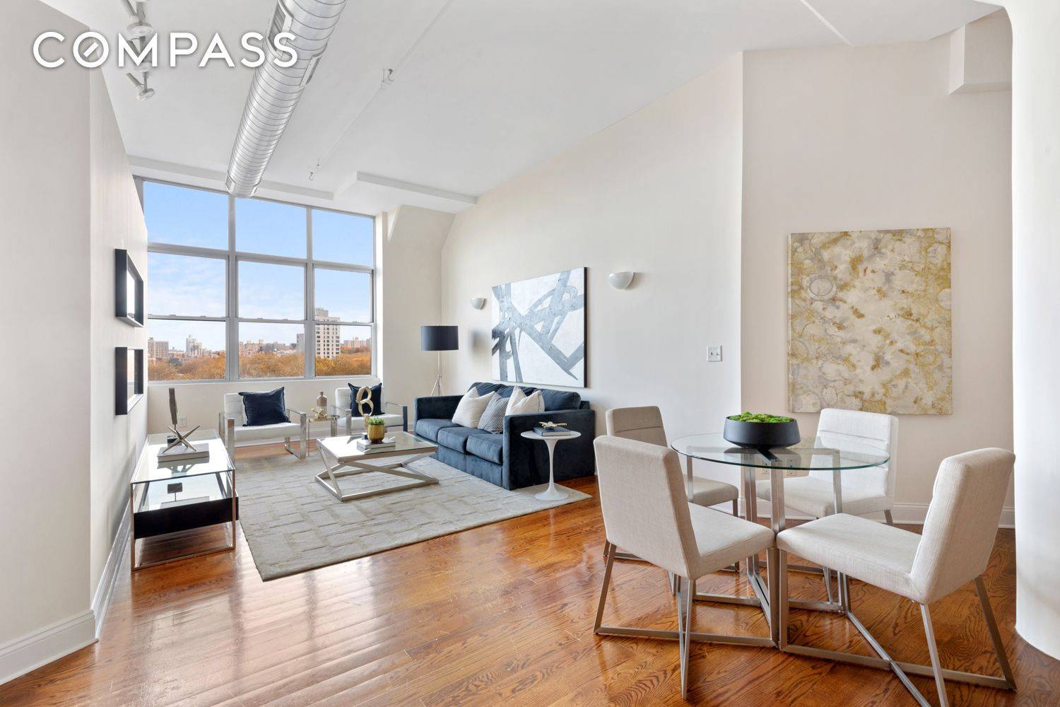 A sought after C line on the penthouse level offers the best light and views you can get at the Toy Factory Lofts.