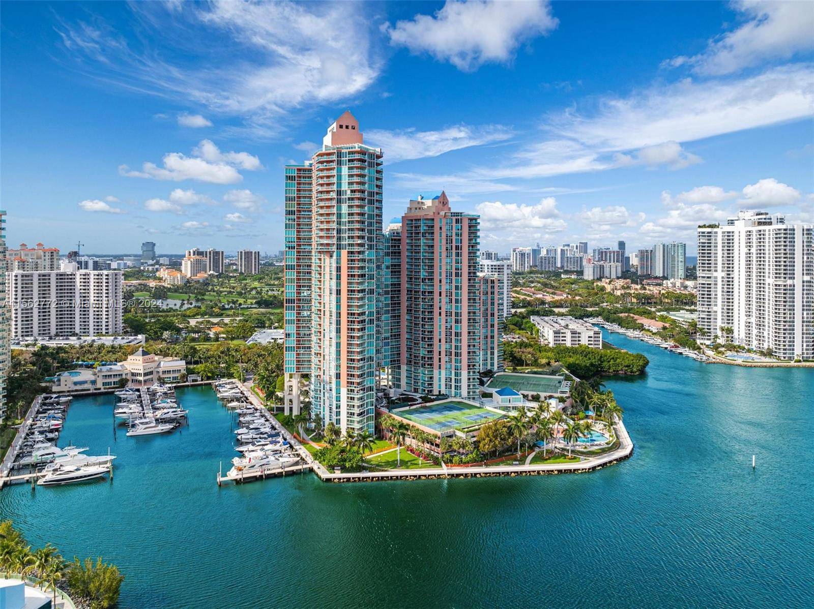 Experience waterfront luxury at 3370 Hidden Bay Dr 2713, Aventura.