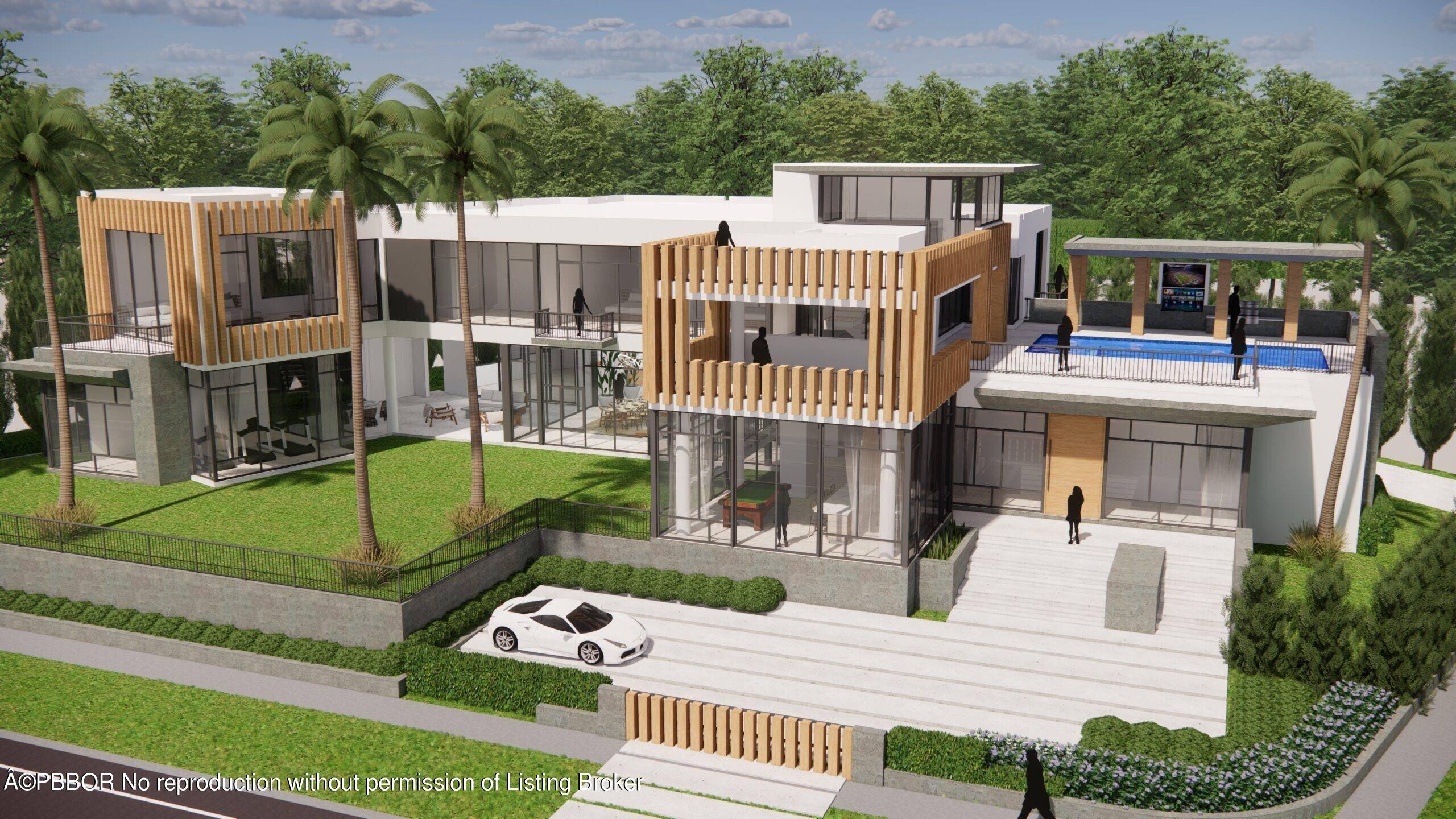 Contemporary Mansion by HM 13, 370 SQ FT 144 FT of WATERFRONT IN SOSO WITH A DEEP WATER DOCK Estimated completion END of 2025 Call now to make the inside ...