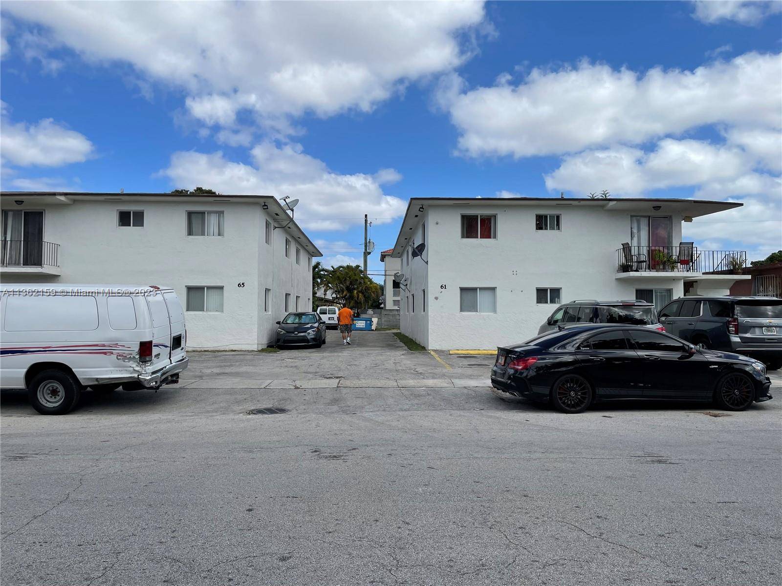 FOR SALE A total of 8 units in 2 buildings in Hialeah, all the units are 2 bedrooms and 1 bathroom with an average of 840 SQ FT per unit.