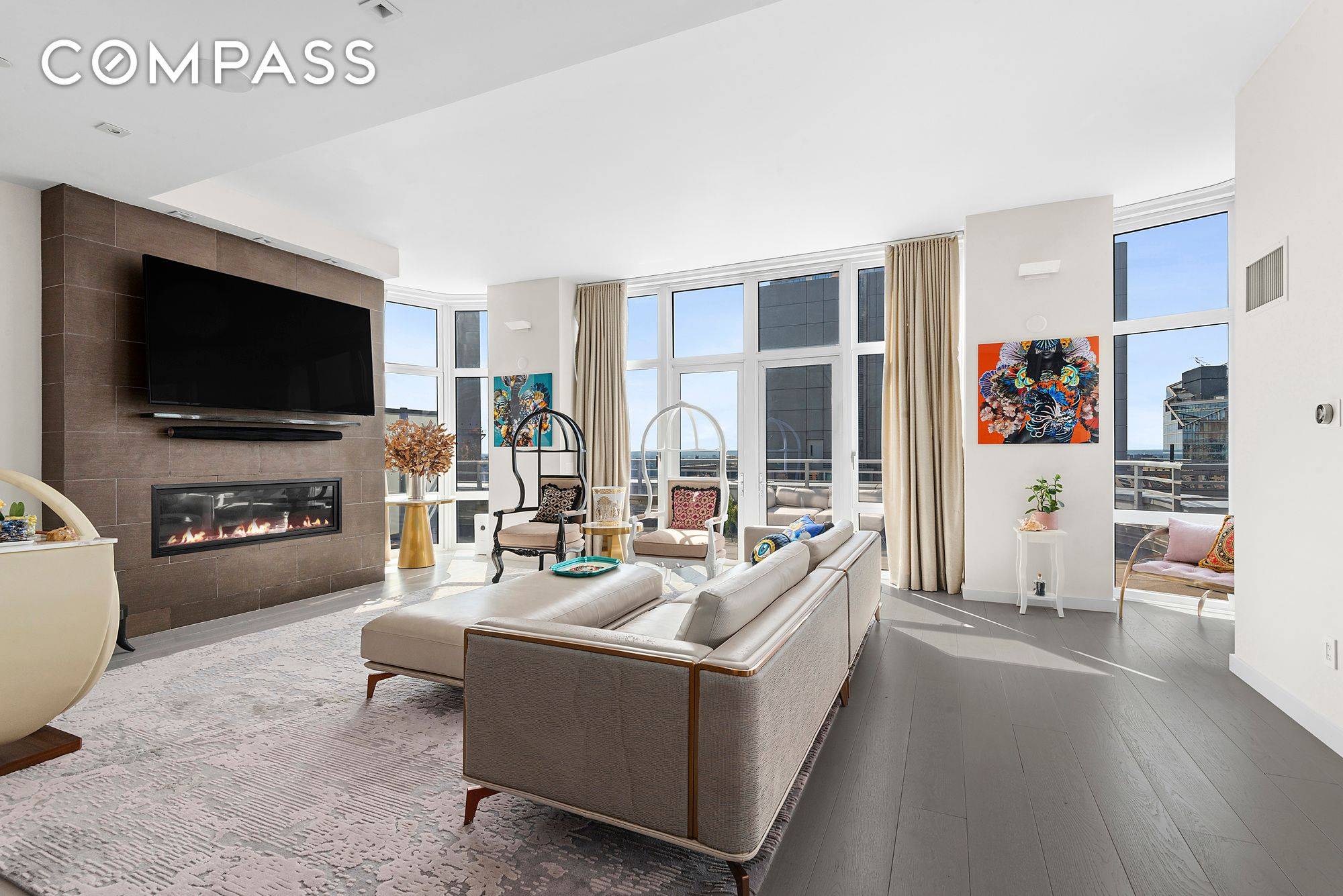 Lavish Lincoln Center living awaits in this exceptional and fully furnished three bedroom, three bathroom penthouse featuring flawless interiors, jaw dropping panoramic views and a vast wraparound terrace high atop ...