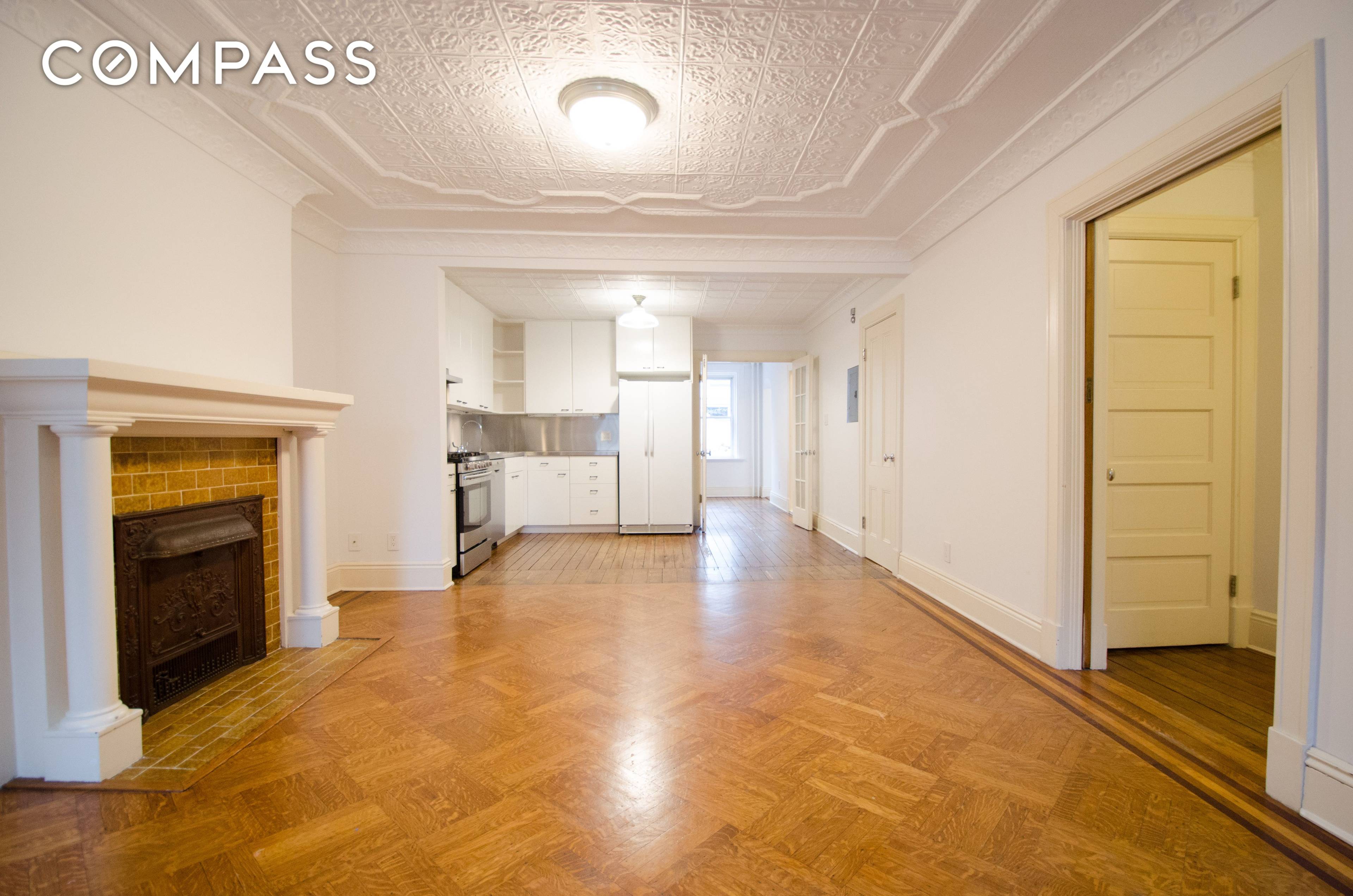 Expansive garden rental in one of the widest brownstones in all of Park Slope.