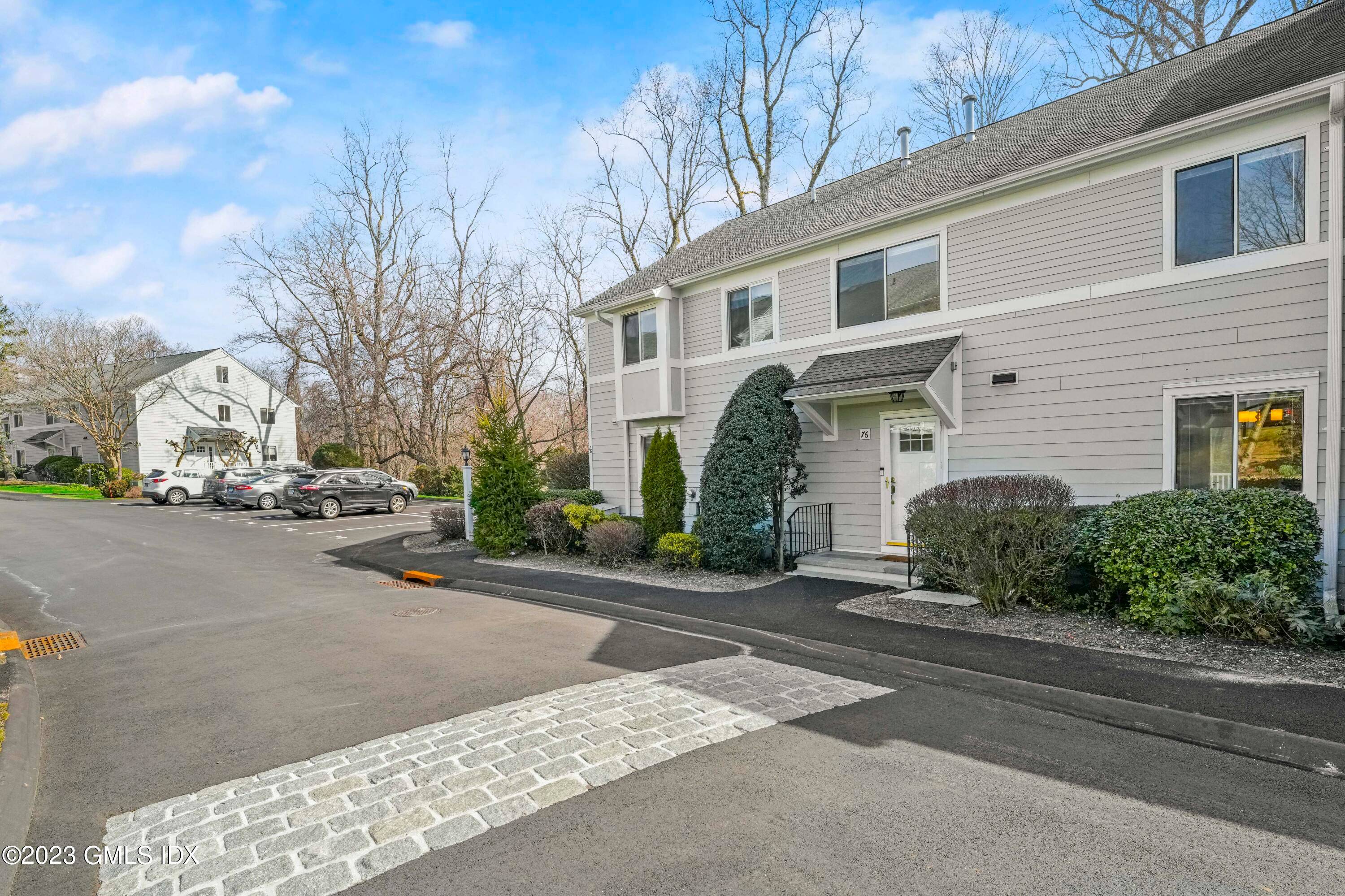 This three bedroom, three full and one half powder room townhouse was just painted and has a deck and terrace overlooking ten acres of conservation land.