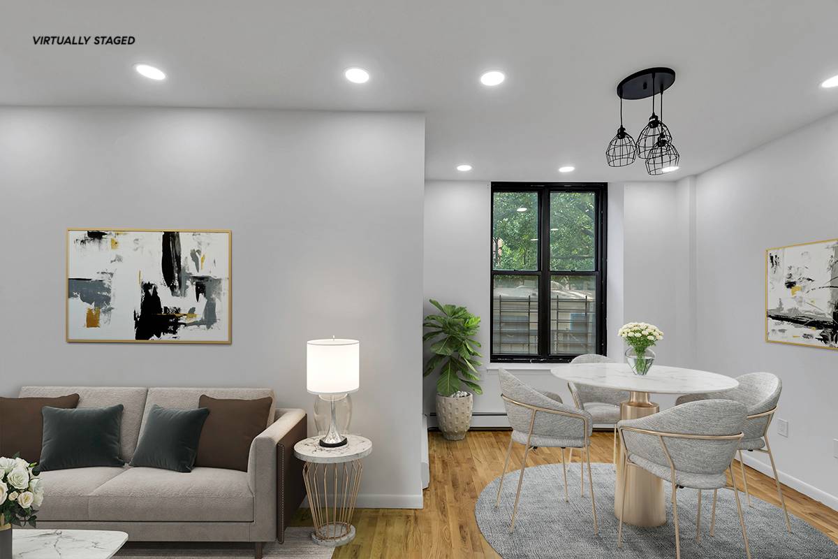 Smartly renovated first floor 2 Bed 1 Bath home in the Madison Avenue HDFC, Central Harlem, off Fifth Avenue.