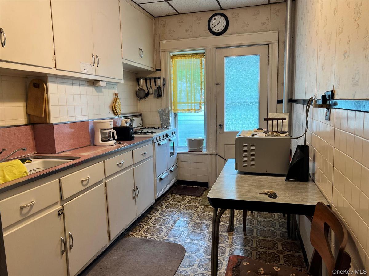 First floor kitchen with access to yard