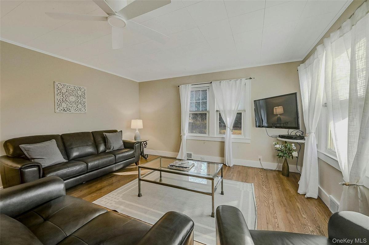 Living Room with Wood Floors