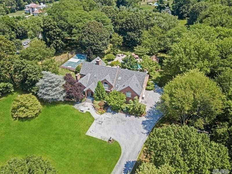 Low Tax, MUST See ! Enter The Gates Of This Private Community of 9 Ultra Luxury Homes To This Impeccably Maintained Brick Colonial.