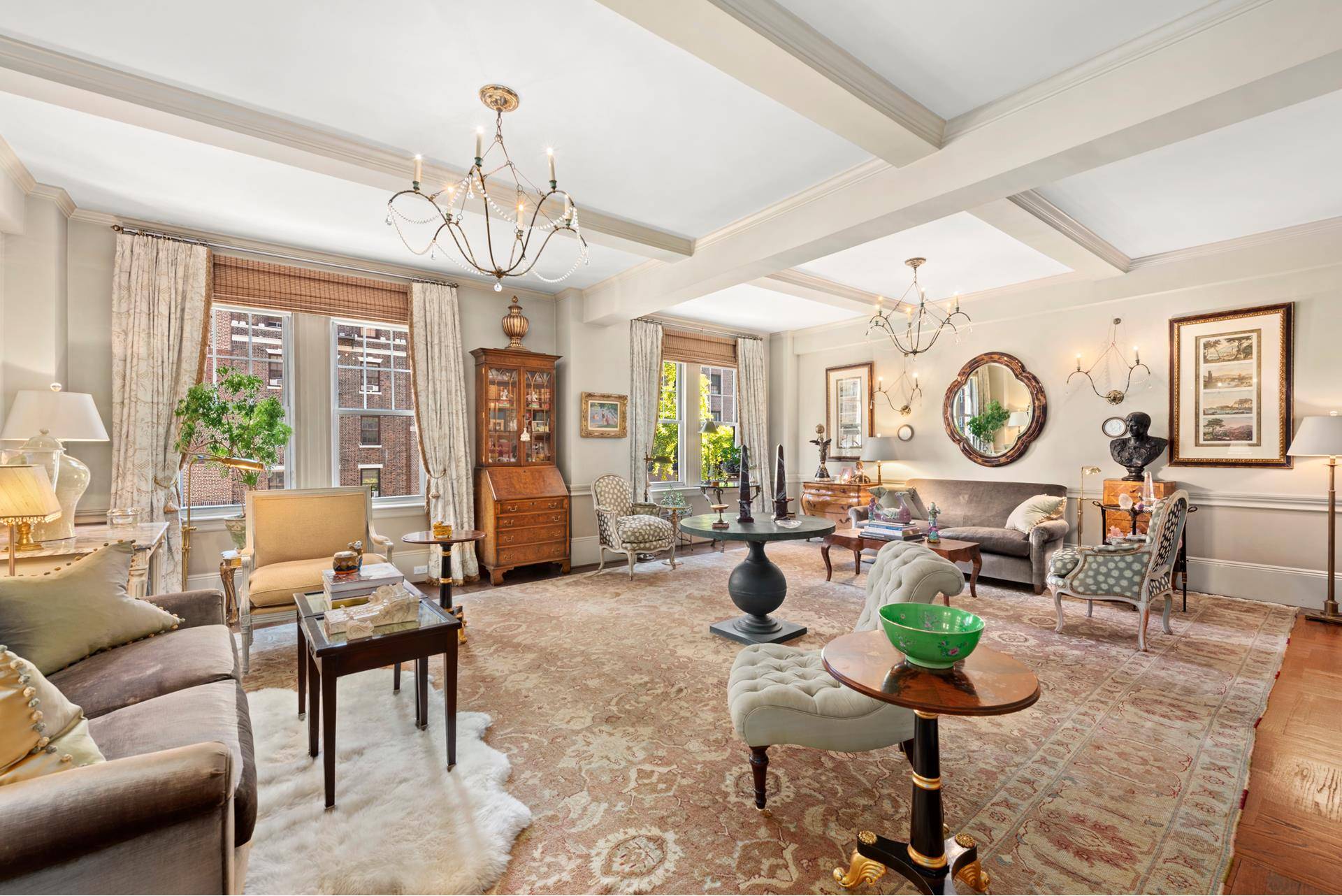 Apartment 5JK at 30 Fifth Avenue is a exceptionally elegant prewar residence located on lower Fifth Avenue in the heart of Greenwich Village.