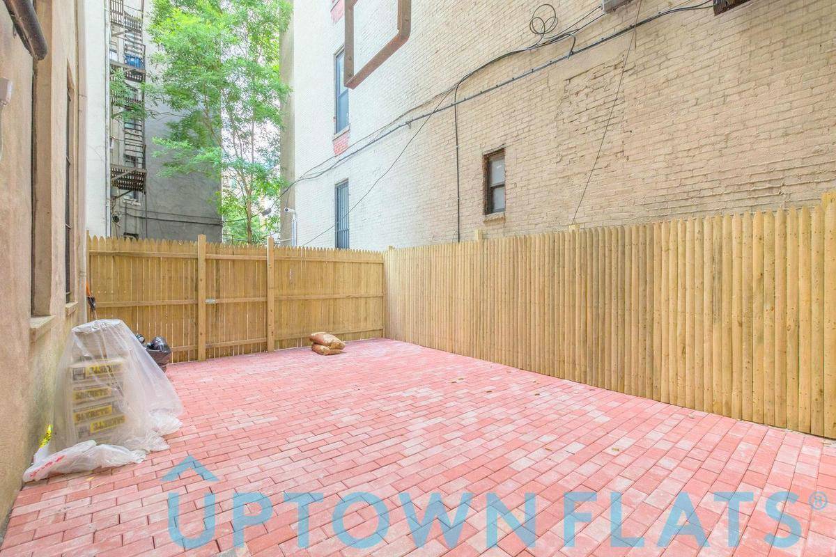 Come live in this AMAZING Brand new 3 bedroom with a HUGE Private backyard right near West 125th St !
