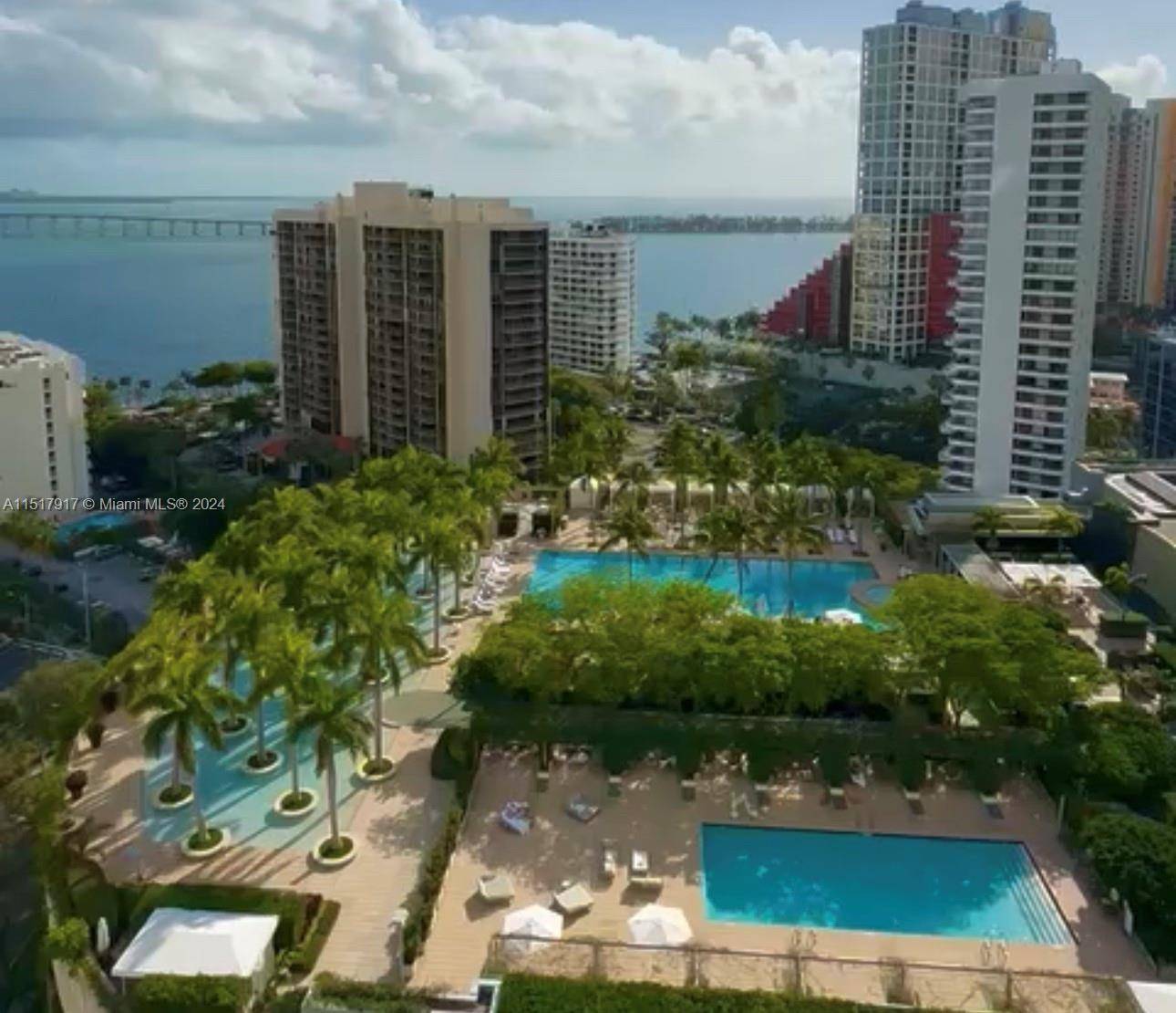 PERFECT FOR INVESTORS ! AMAZING 2 2 FULLY FURNISHED IN THE HEART OF BRICKELL'S FINANCIAL DISTRICT.