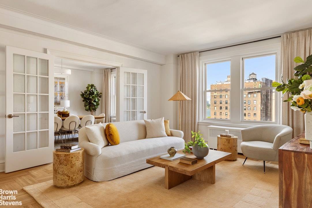 Welcome home to 11C at 315 West 106th Street a High Floor Classic Six with Exceptional Light, Hudson River Views from Every Room, and Timeless Character.