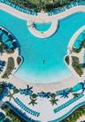 Resort style pool with lagoon design in Margaritaville Resort Orlando Kissimmee