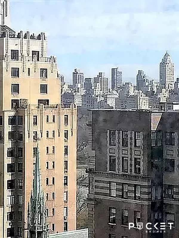 OUTSIDE of the CONGESTION PRICINGIn the heart of Lincoln Center, One bed, one bath apartment enjoys excellent light and views north and east, with a glimpse of central park.