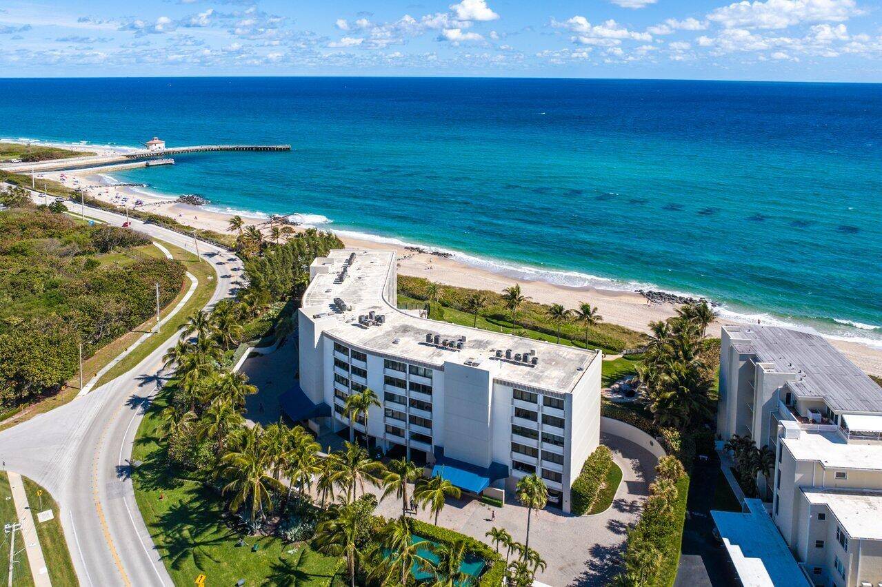 Enjoy unobstructed ocean views from this rare 3 BR, 3 BA direct oceanfront condo located in Inlet Plaza, an exclusive 55 building of only 29 condos.