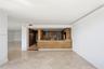 Living room, dining room and kitchen