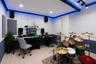 Professional Music Studio. All walls wrapped in custom acoustic panels. Acousitcal drop ceiling. Designed specifically for optimal sound in this parti