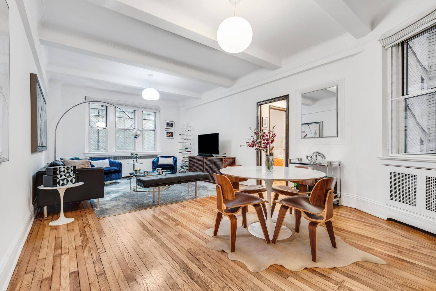 Enjoy meticulously designed living space along with your OWN COVETED KEY TO GRAMERCY PARK.