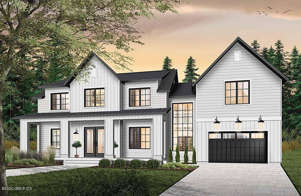 June 2022 Construction has not commenced ; Traditional Colonial planned with walk up Attic and potential 'Bonus Room' above attached double car Garage.