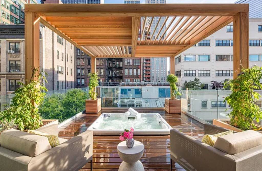 One of a kind Triplex TriBeCa Penthouse with Private Jacuzzi Rooftop !