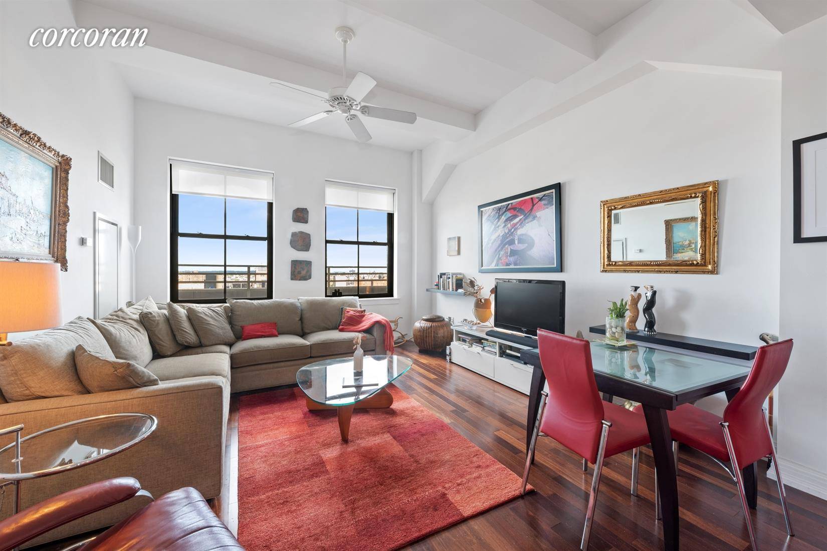 Live only a few steps from Atlantic Avenue Barclays Center and Prospect Park !