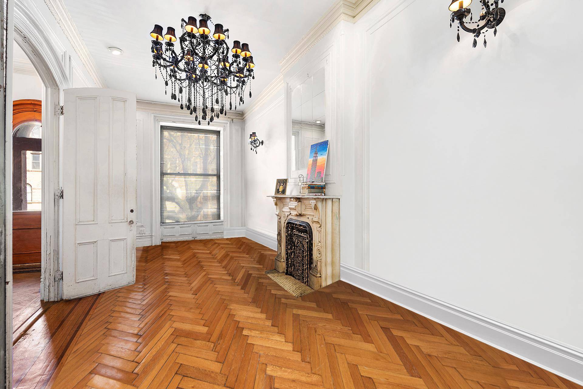Lovely Crown Heights Brownstone currently set up as a double duplex with 4 bedrooms and 3.