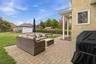 Backyard patio