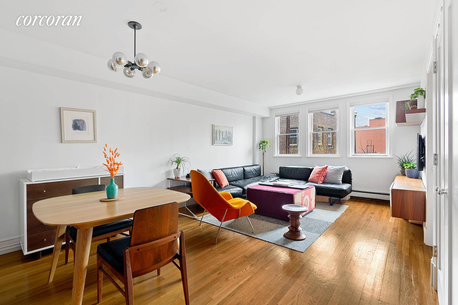 The best of all worlds awaits in this rare oversized one bedroom CONDO in the heart of historic Fort Greene, just a half a block from every amenity you could ...