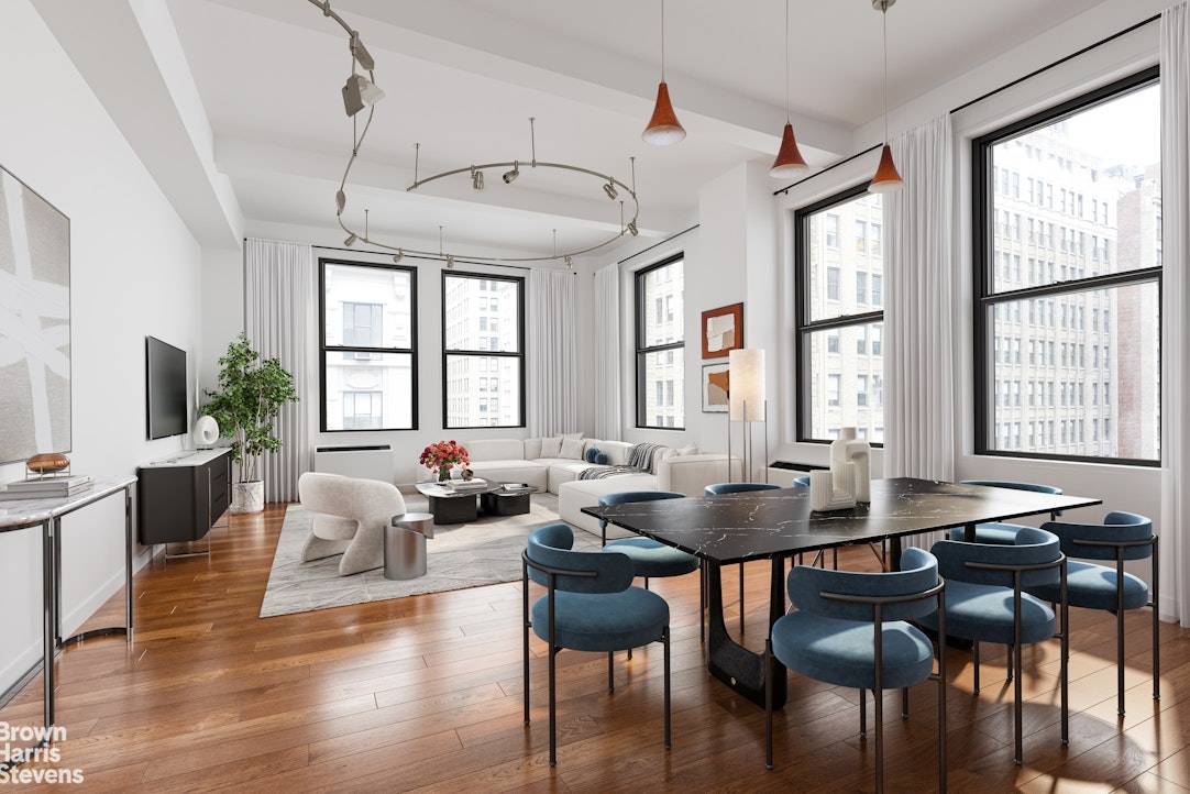 Welcome to your dream home in the heart of the vibrant Flatiron district !