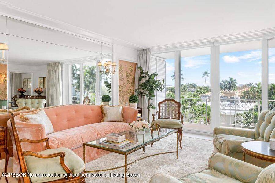 This exceptional apartment, exquisitely designed and decorated by the world renowned Architectural Designer, Timothy Morrison, epitomizes sophisticated elegance in the heart of Palm Beach.