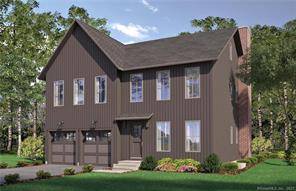 One of 15 new homes under construction on a private Lane in Norwalk's Cranbury area.