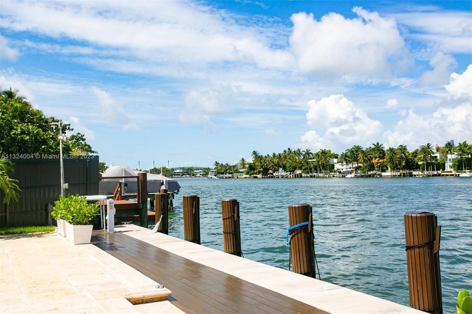 Beautiful waterfront pool home in the heart of the Venetian Islands.