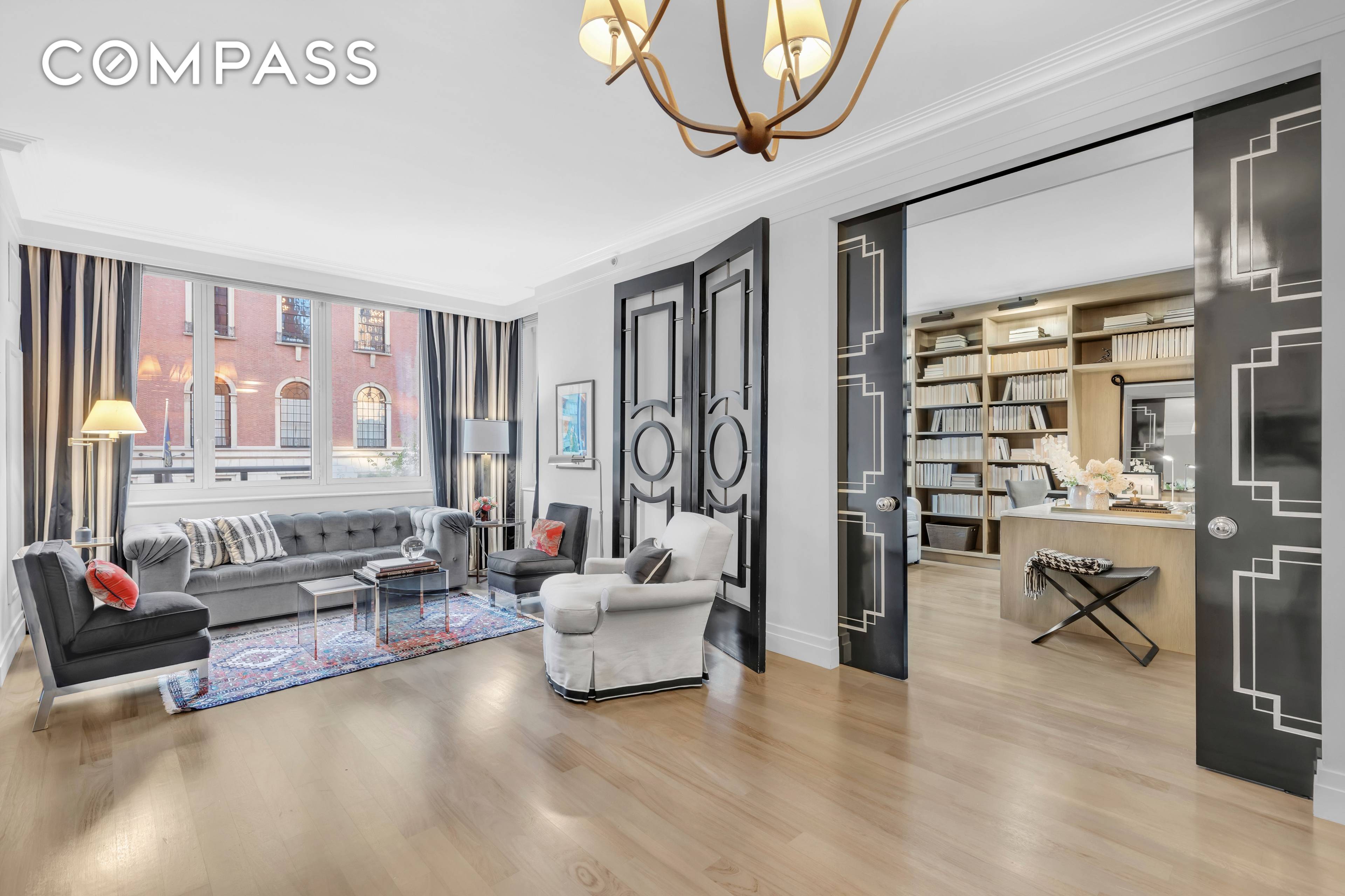 Welcome home to Manhattan's most thoughtfully renovated and custom designed home, masterly implemented to support all of the luxuries and conveniences for New York City life.