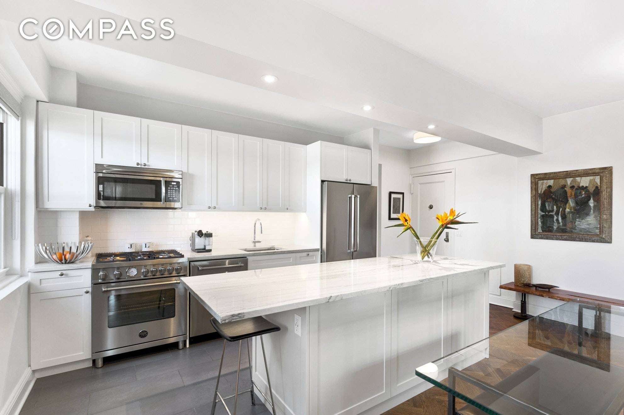 EXPECTATIONS EXCEEDED Designed and crafted to perfection, this exquisite high floor Castle Village 1 line redefines excellence and sets a new standard for quality living in Upper Manhattan.