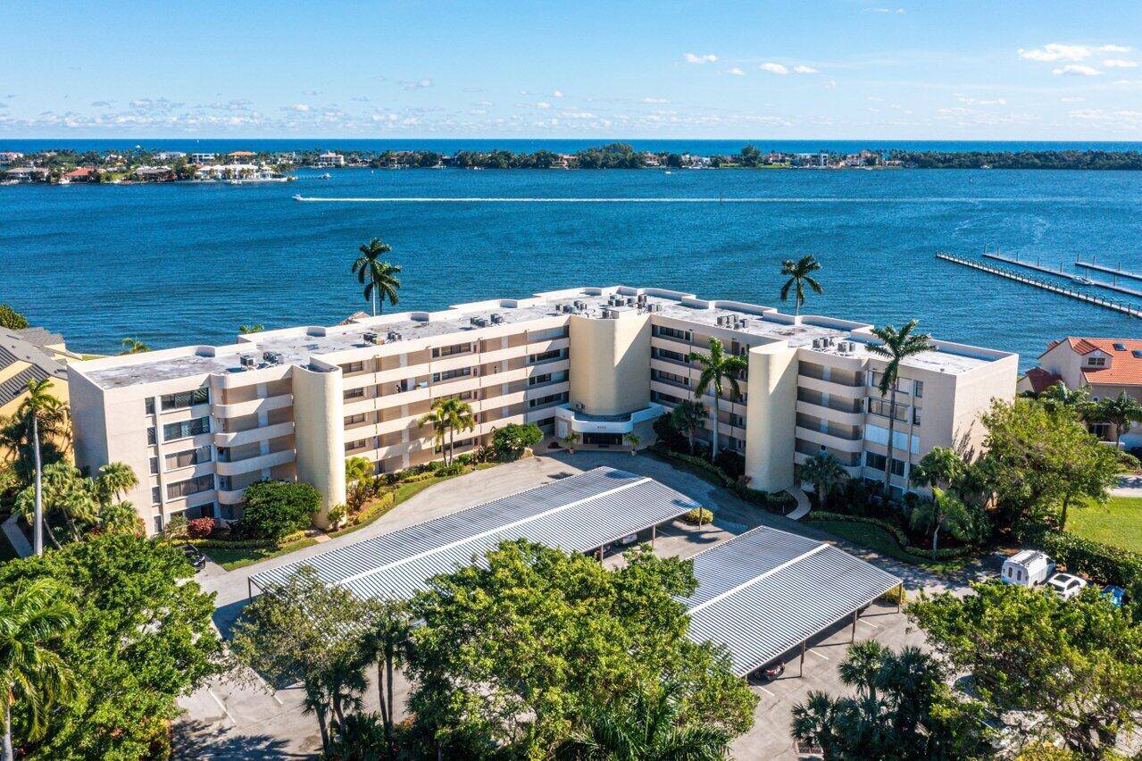 BREATHTAKING VIEWS from this spacious 2 bedroom 2 bath CORNER UNIT overlooking the INTRACOASTAL WATERWAY from every room.