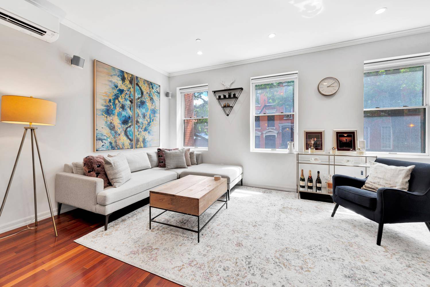 'ALL SHOWINGS AND OPEN HOUSES ARE BY APPOINTMENT ONLY Light, bright, finely renovated 2 bedroom 2 bathroom Park Slope apartment in a completely rebuilt boutique condominium, on a coveted tree ...