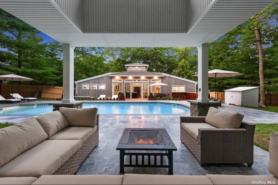 East Hampton. Welcome to this meticulously renovated, beautiful year round retreat in the Hamptons.