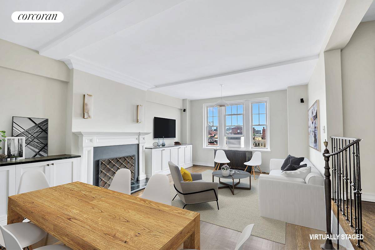 Meticulously renovated, oversized one bedroom in one of the most sought after Bing and Bing prewar condominiums in the West Village.