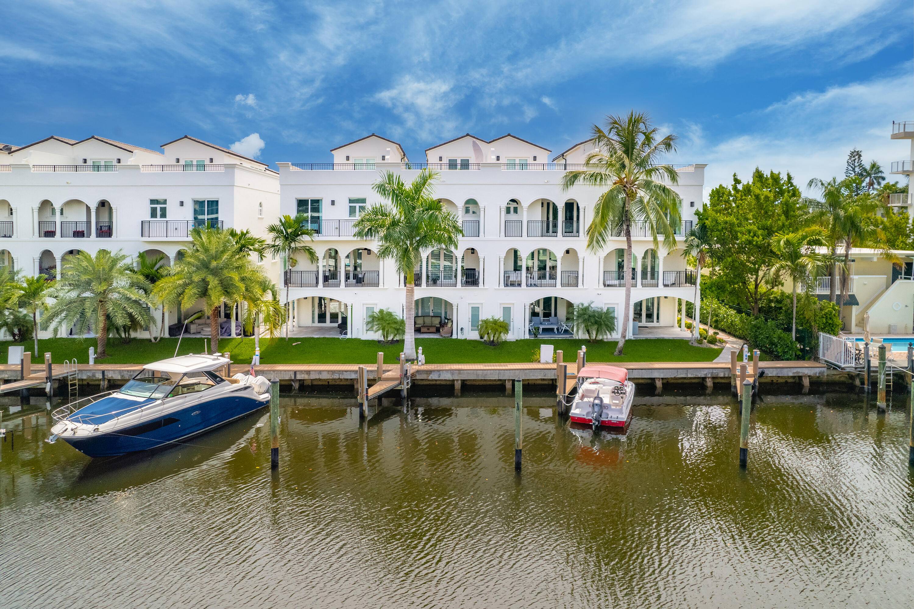 Updated and luxurious townhome located in prominent Las Olas Isles with dockage for a boat up to 60'.