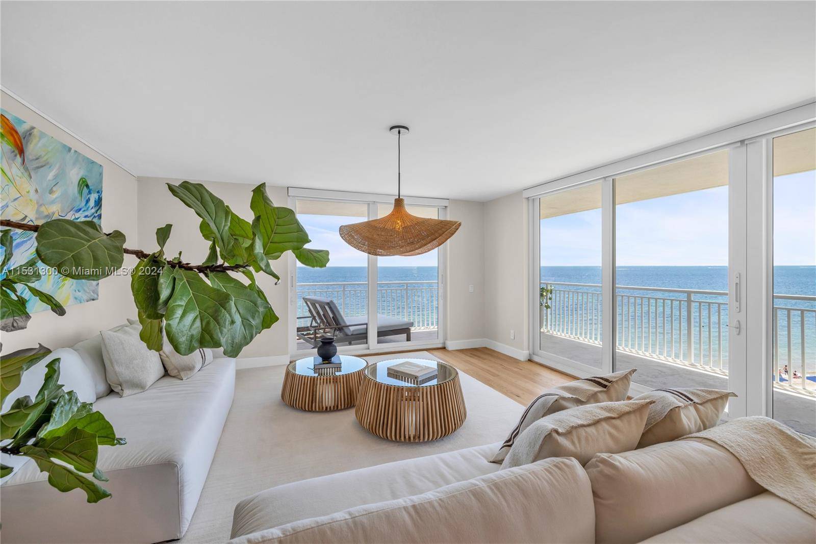 Spend your vacations or seasonal rent in a gem oceanfront paradise Condo, just steps from Key Biscayne Beach, and known luxury hotel, located in Sands of Key Biscayne A Line ...