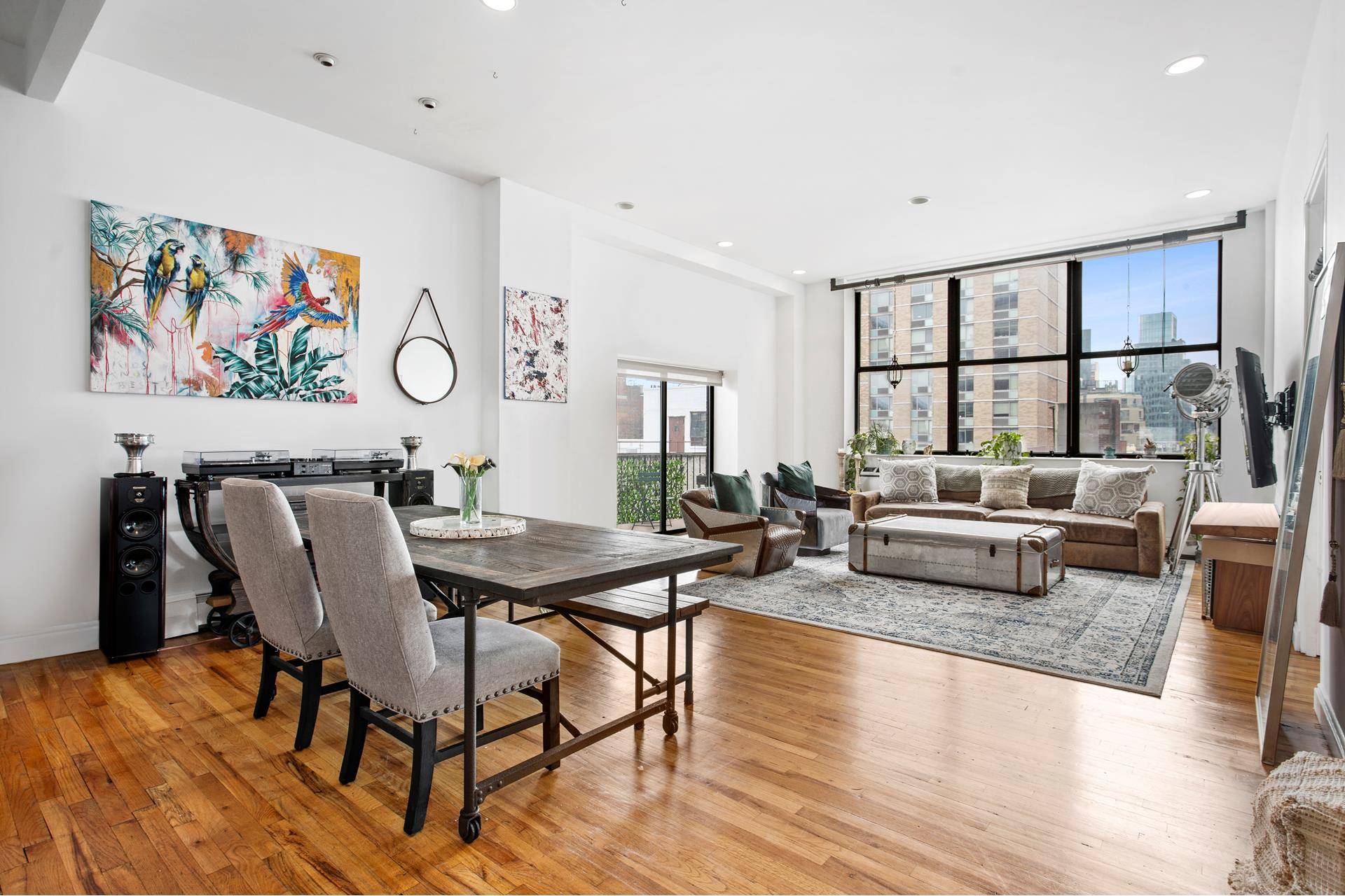 Welcome to unit 6A at 114 E 13th St, the American Felt Building a representation of modern Manhattan living.