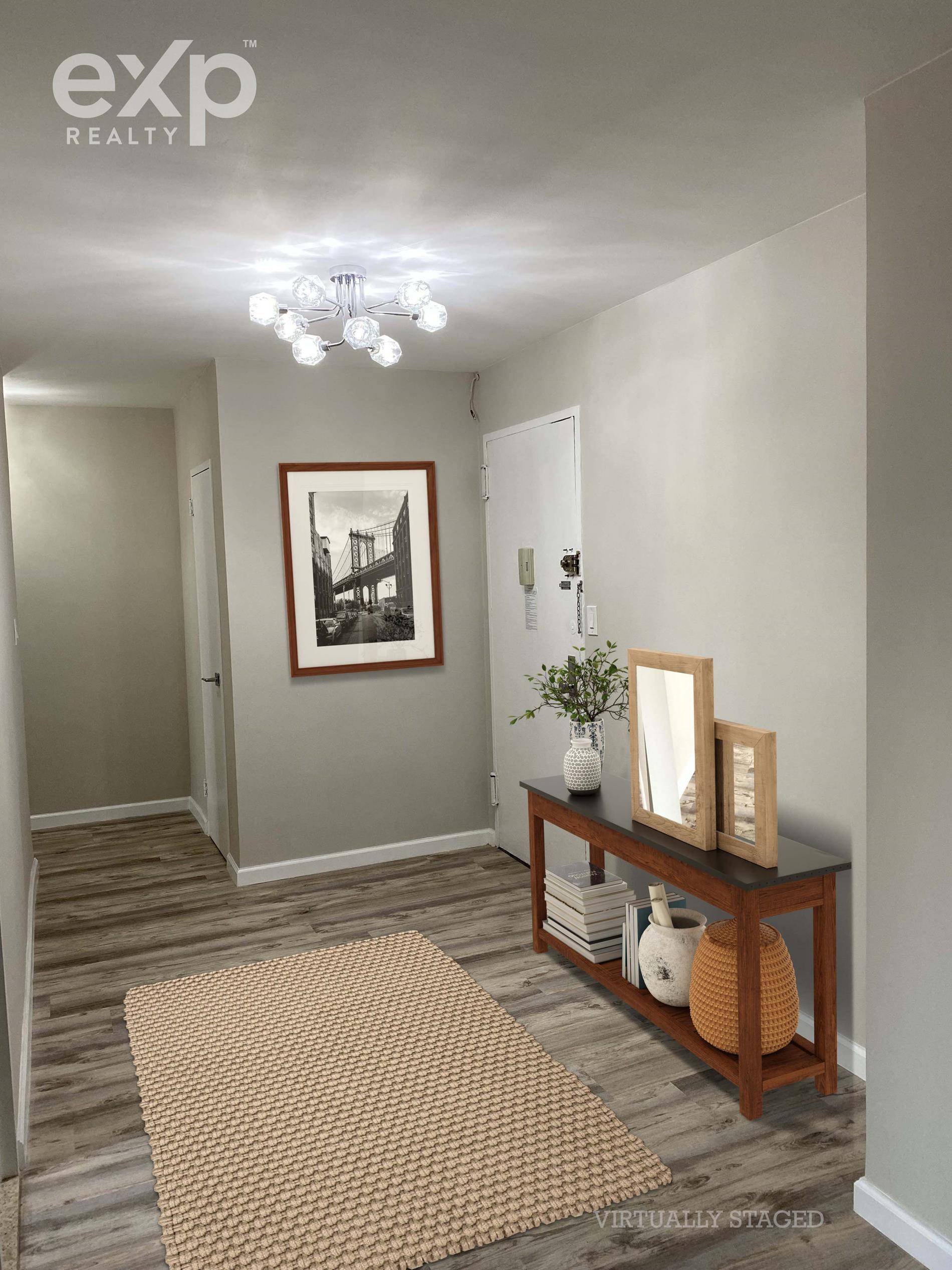 DOWNTOWN BROOKLYN APT w PARKING This beautifully renovated one bedroom and one full bathroom top floor cooperative apartment is waiting for you to call it home.