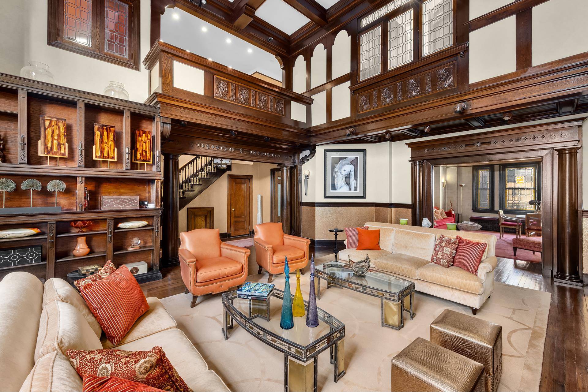 In the heart of Manhattan's Upper West Side, a remarkable duplex in a 1909 Italian Renaissance style building offers a unique blend of historical elegance and modern functionality.