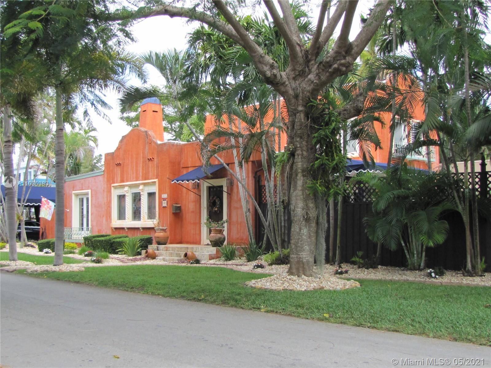 Charming Coconut Grove Mediterranean style house built in 1924.