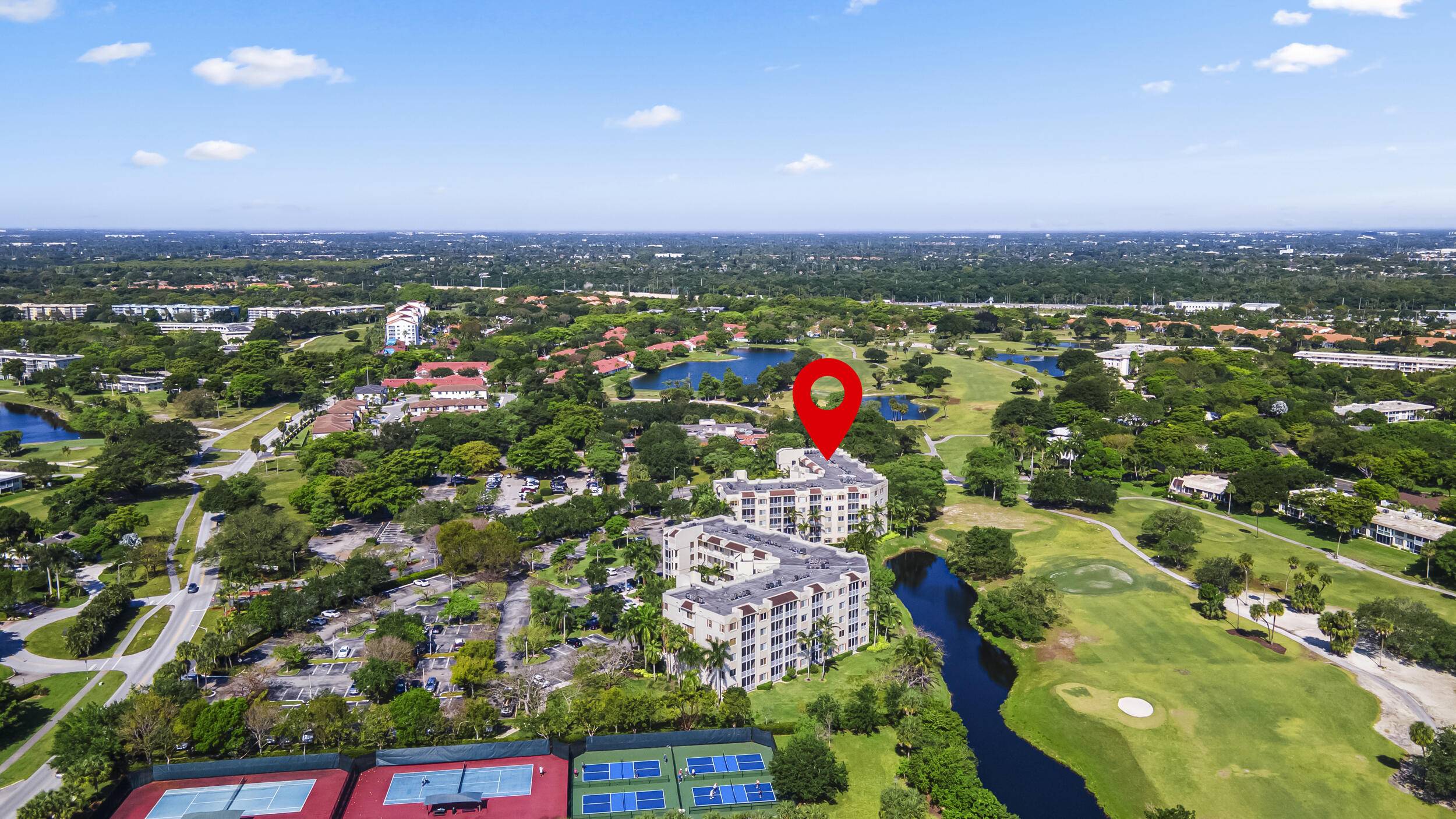 Welcome home to your updated, spacious, light, bright airy, 3 bedroom condo within the highly sought after golf community of PalmAire no mandatory membership fees !
