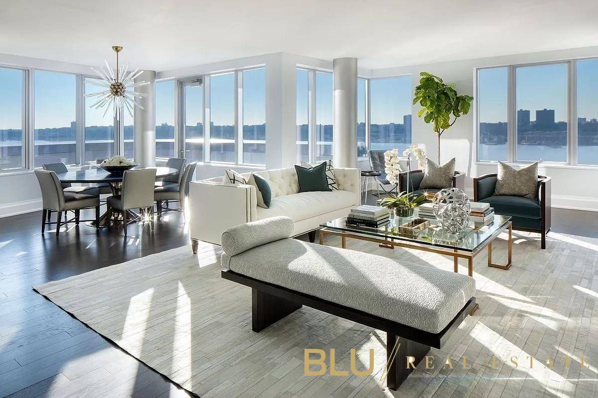 This stunning corner unit residence, located at One Riverside Park condominium, is the perfect combination of family home and over 3, 600 square feet of private outdoor space.
