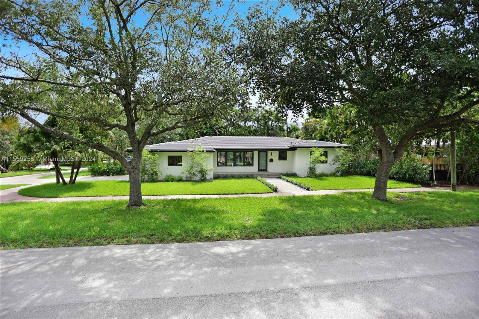 Impeccably designed 3 Bedroom, 3 Bathroom home located on a quiet, tree shaded street in the heart of Coral Gables.