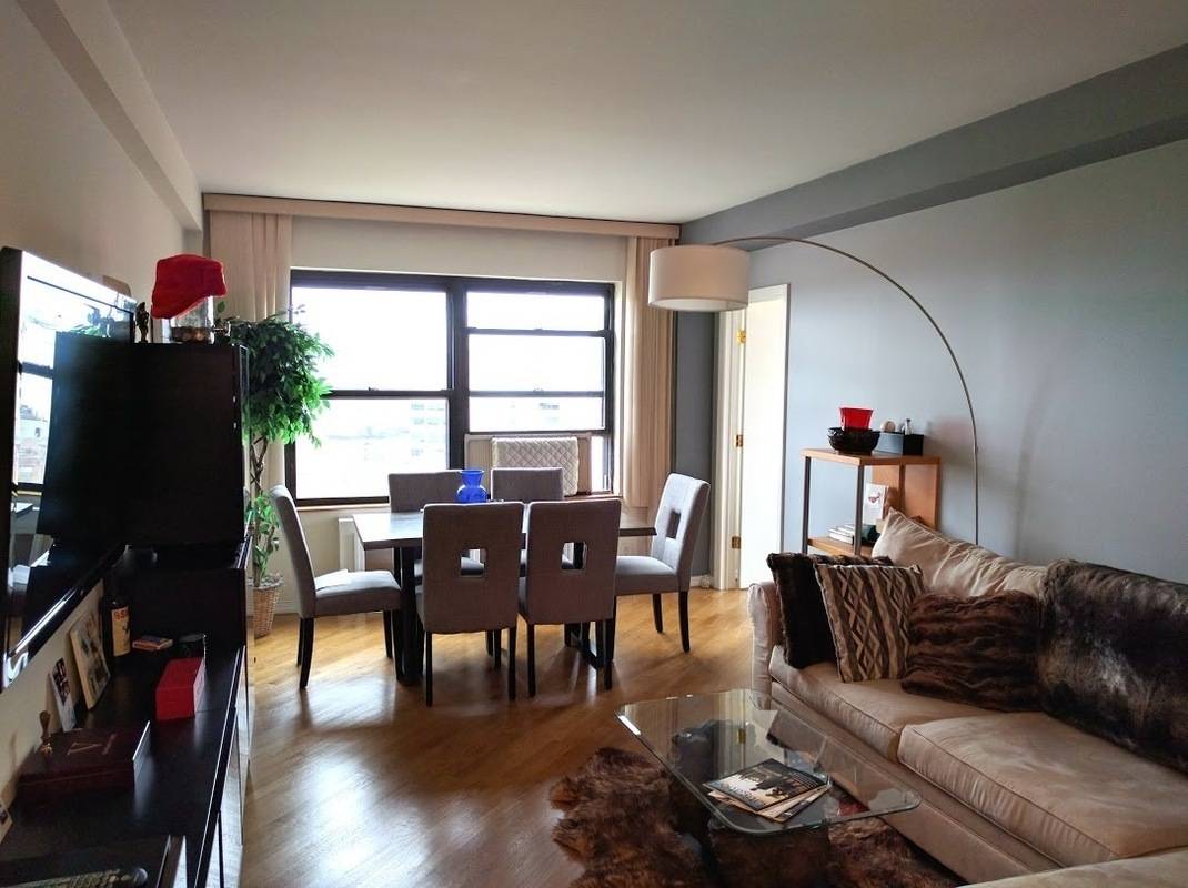 High floor, bright and spacious Junior 4 two bedroom Coop apartment with all utilities included located in Rego Park.