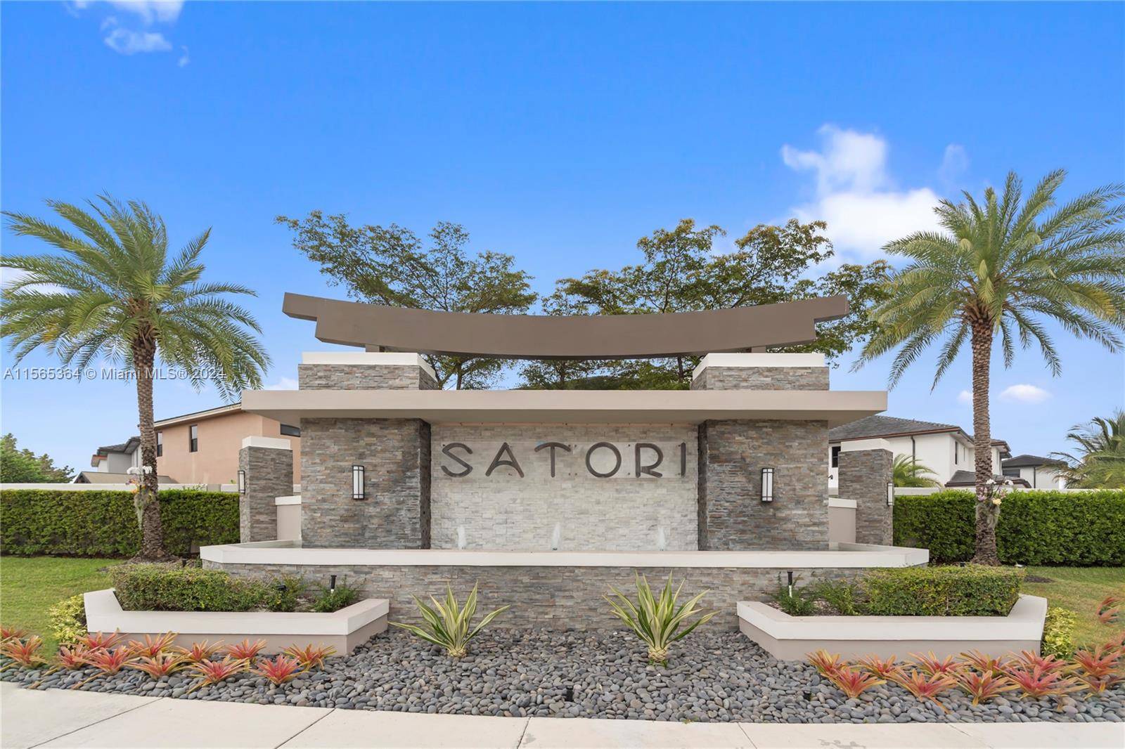 Make this Elegant and Contemporary Lake front 5 Bedroom, 4 1 2 Bath, Located in the Prestigious Community of SATORI, a private gated community.