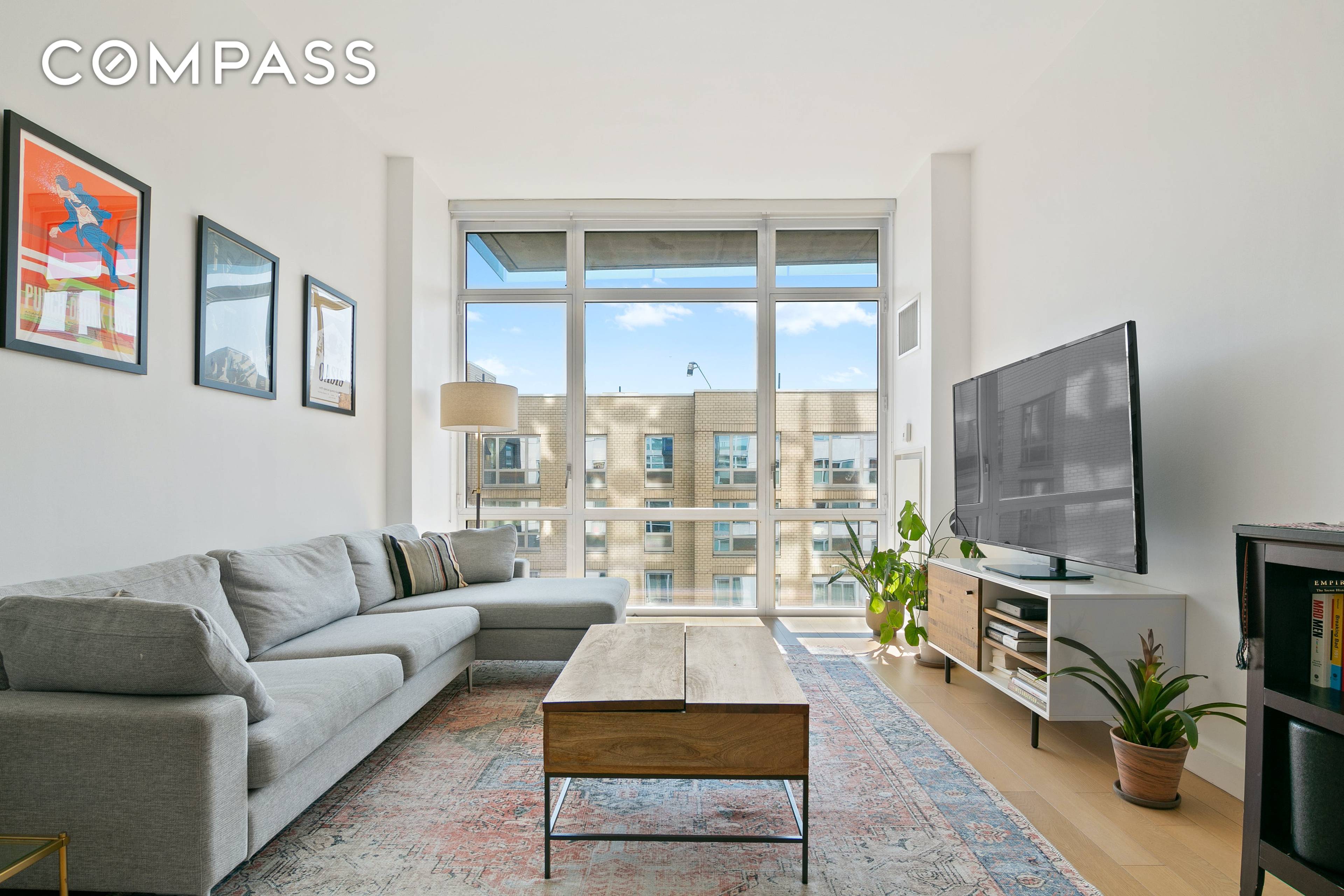 9K is a split 2 bed, 2 bath with at the popular Edge complex on the Williamsburg waterfront.